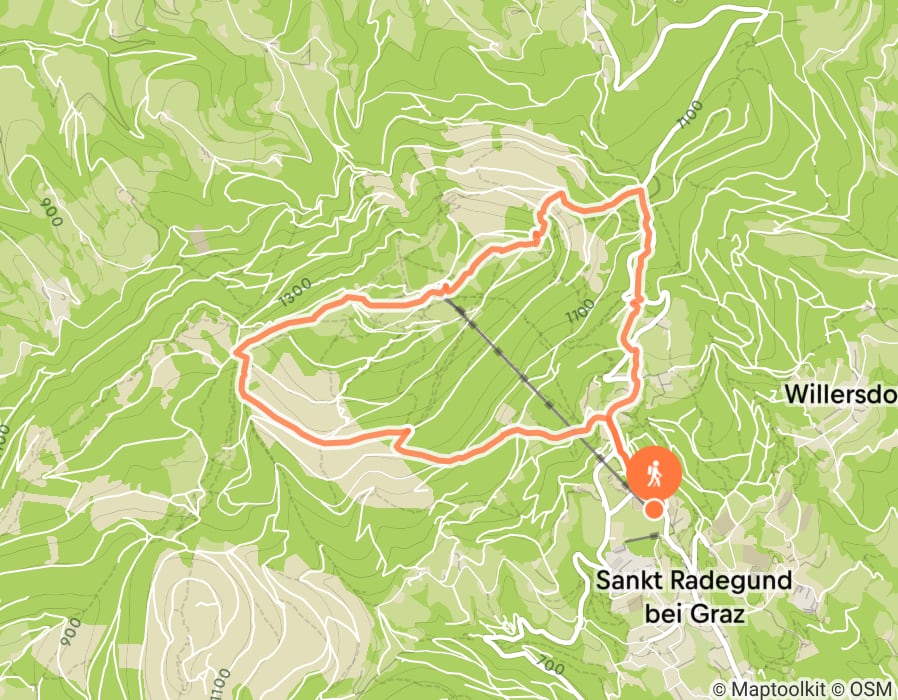 Karte der Tour