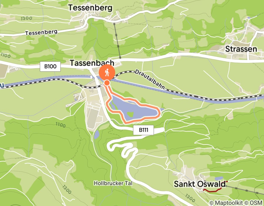 Karte der Tour