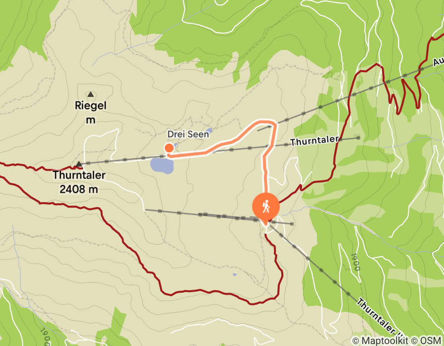 Karte der Tour