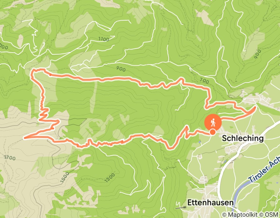Karte der Tour