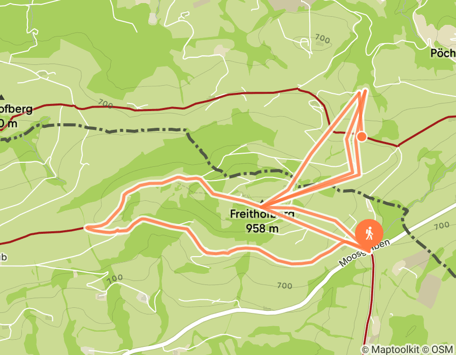 Karte der Tour