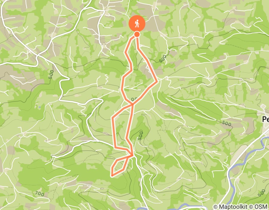 Karte der Tour