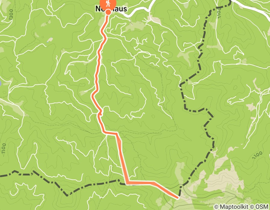 Karte der Tour