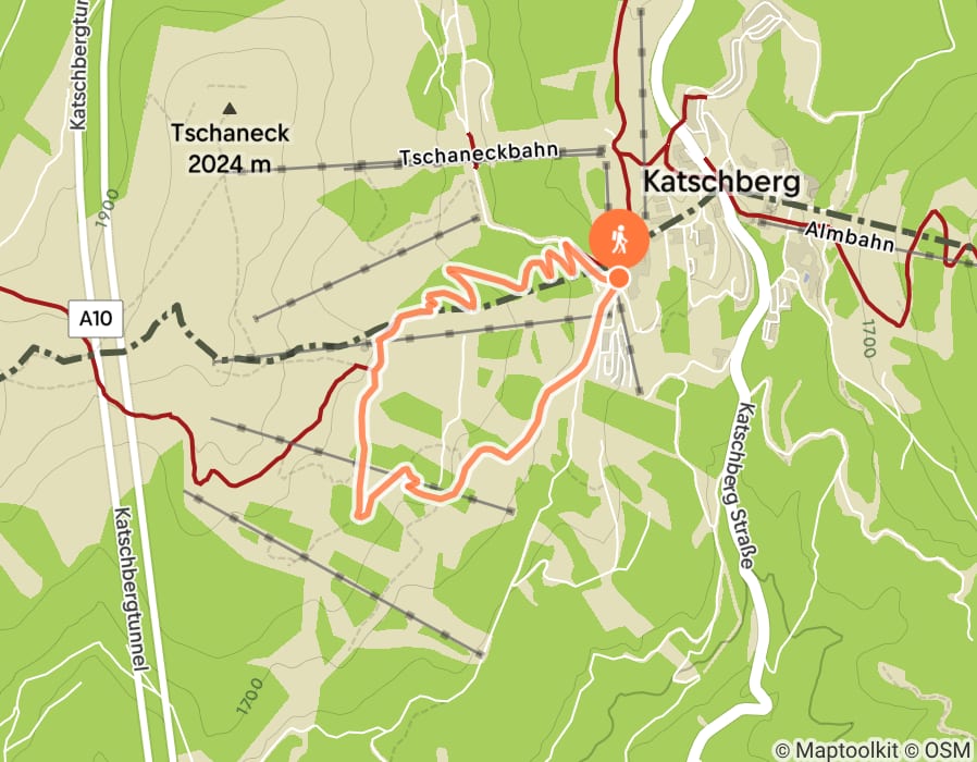 Karte der Tour