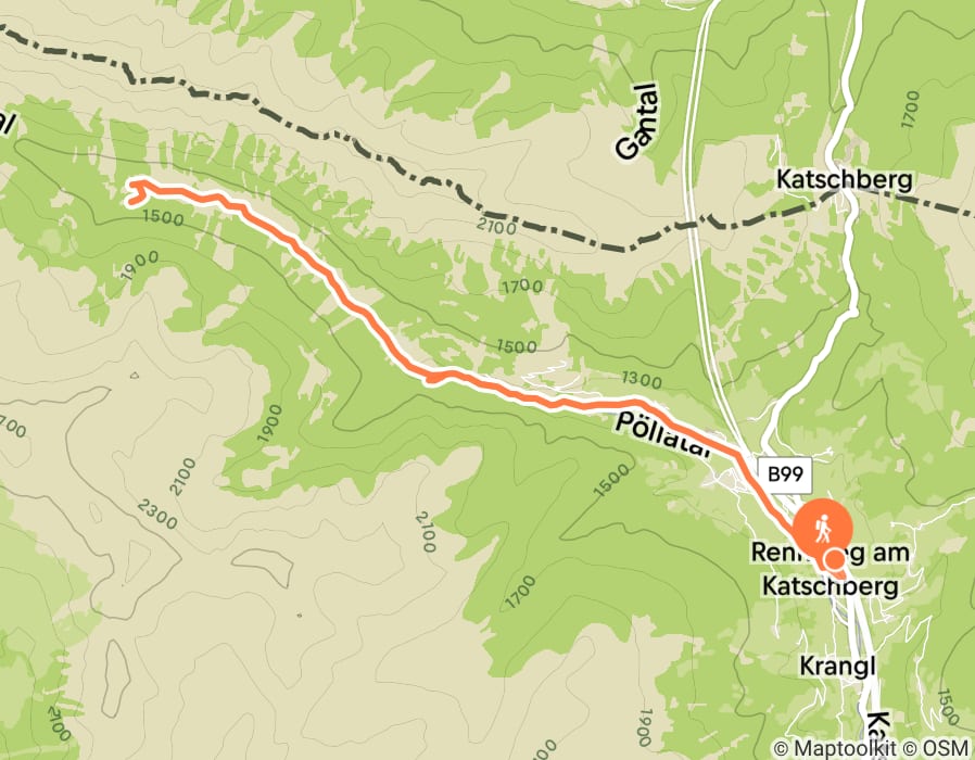 Karte der Tour