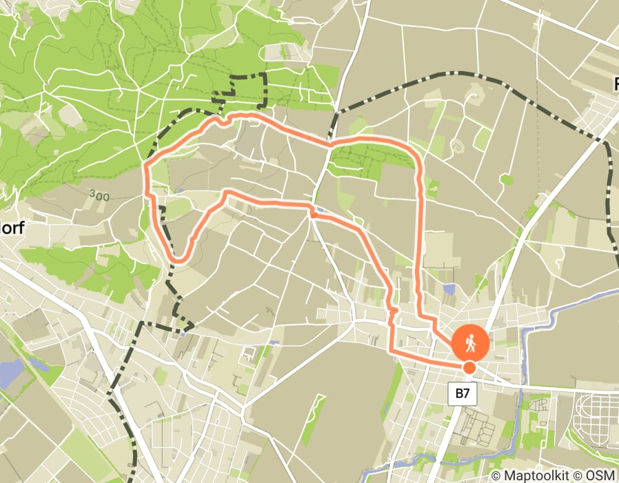 Karte der Tour