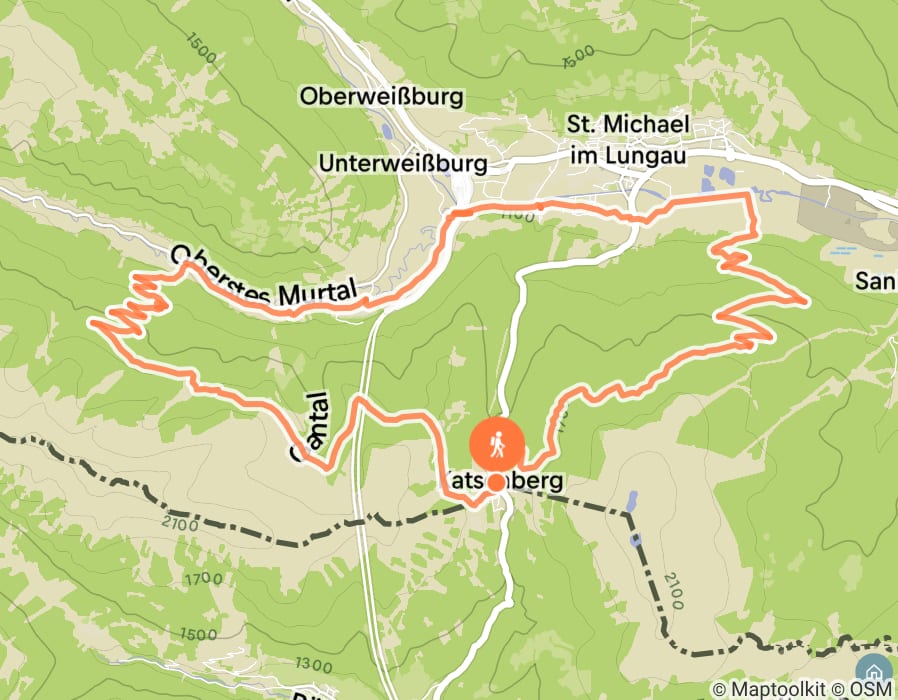 Karte der Tour