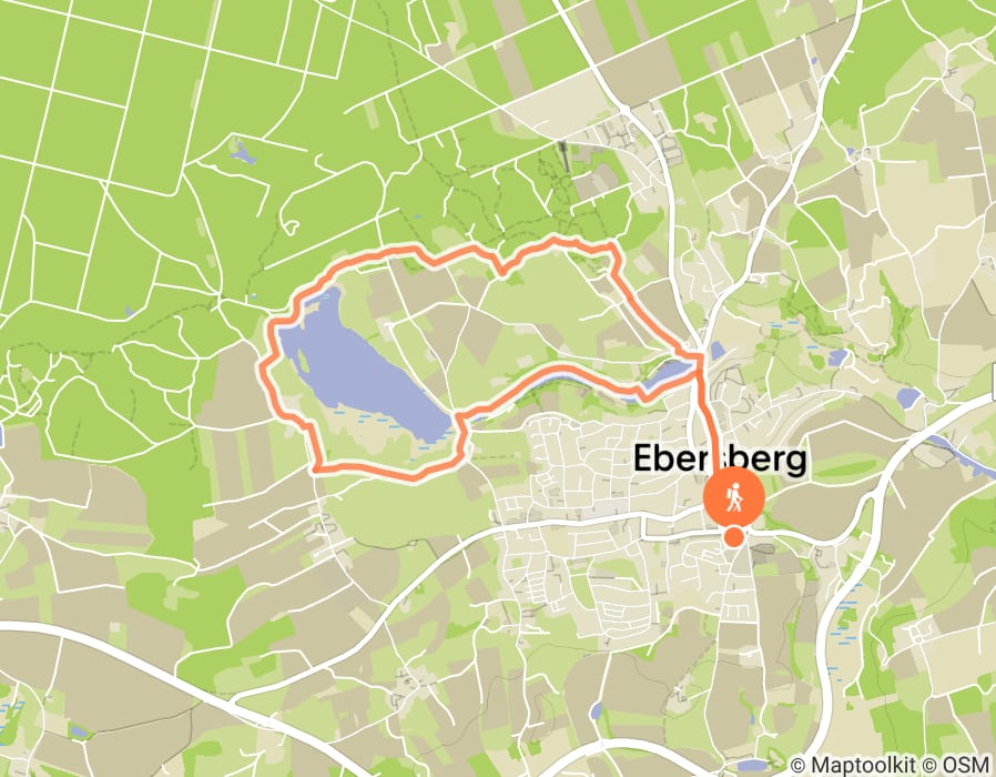 Karte der Tour