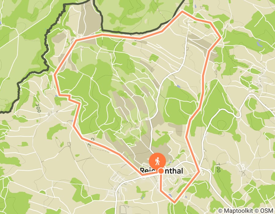Karte der Tour