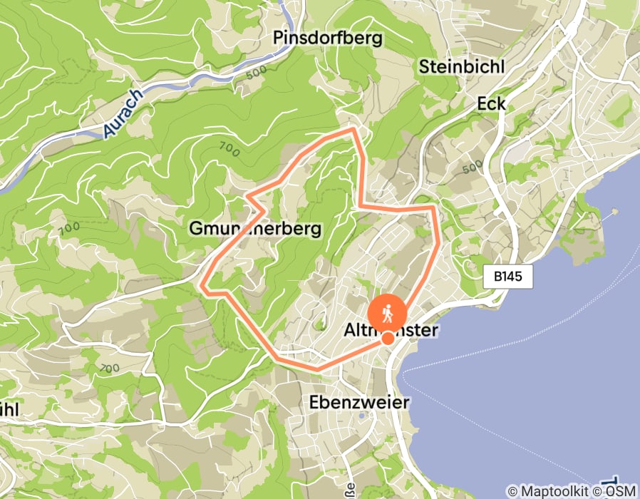 Karte der Tour