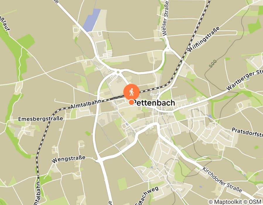 Karte der Tour