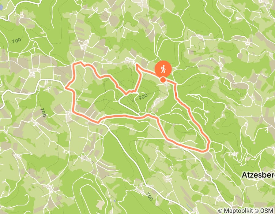Karte der Tour