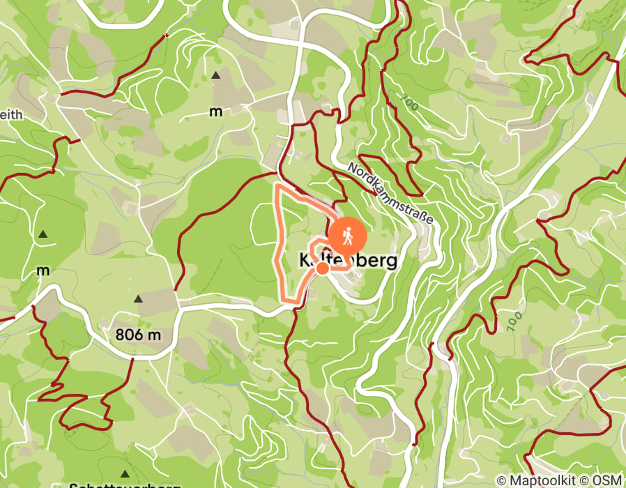 Karte der Tour