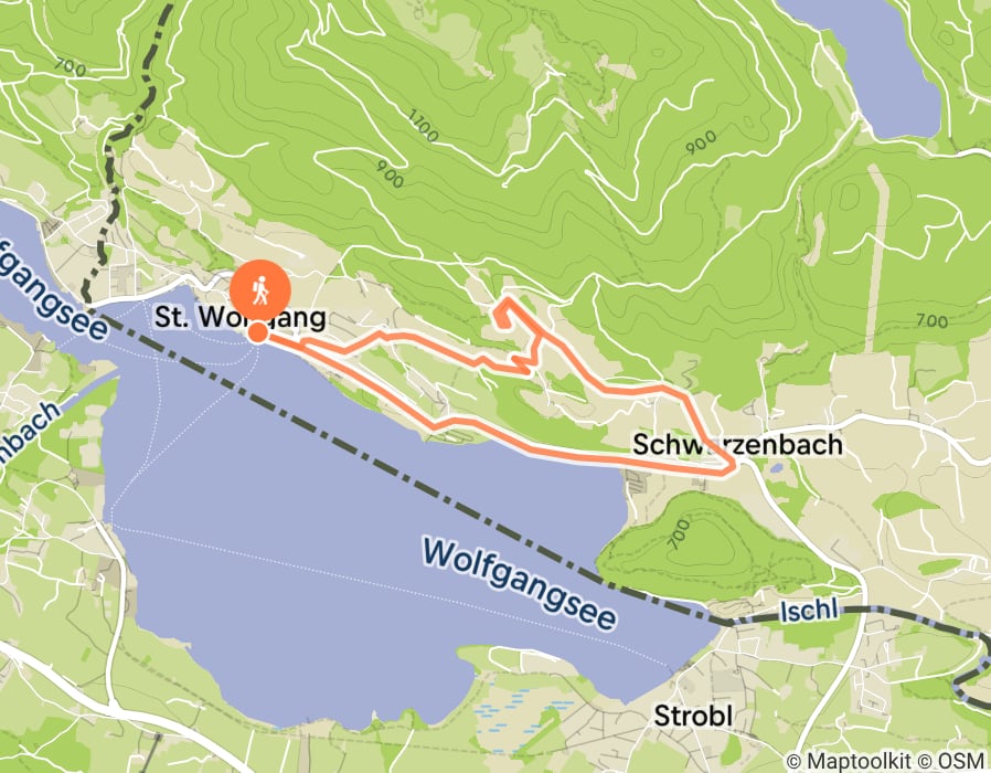 Karte der Tour