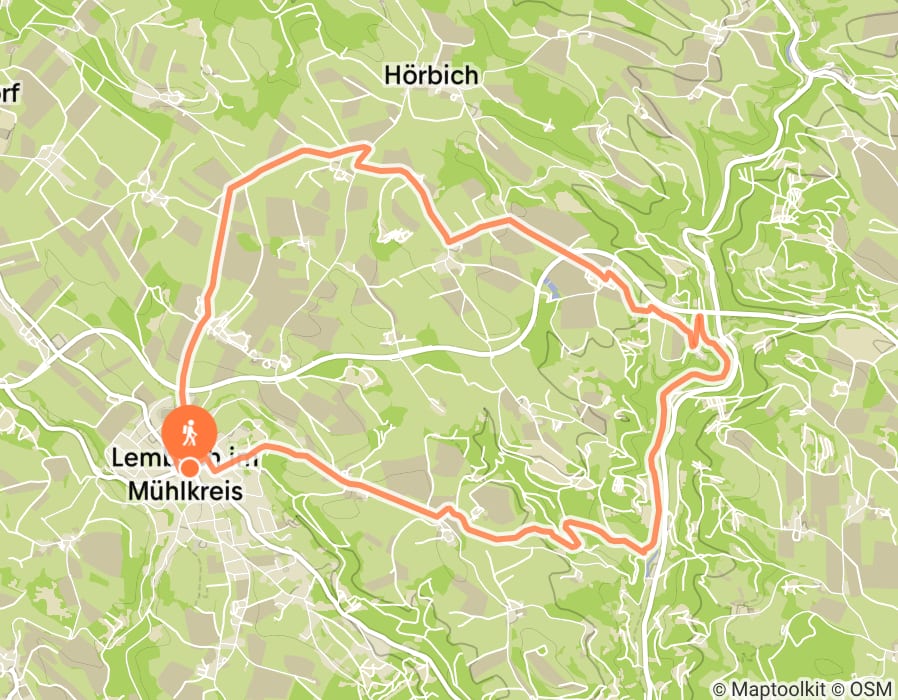 Karte der Tour