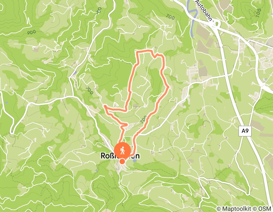 Karte der Tour