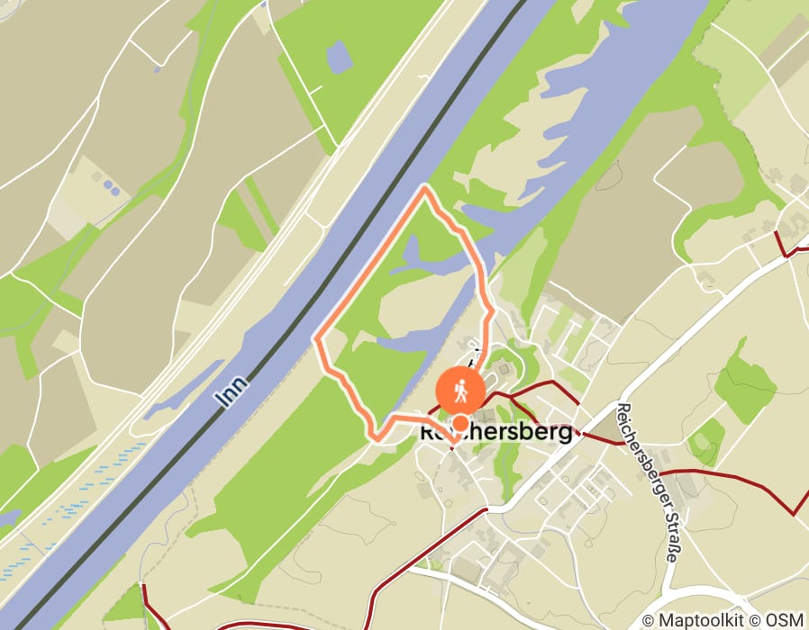 Karte der Tour
