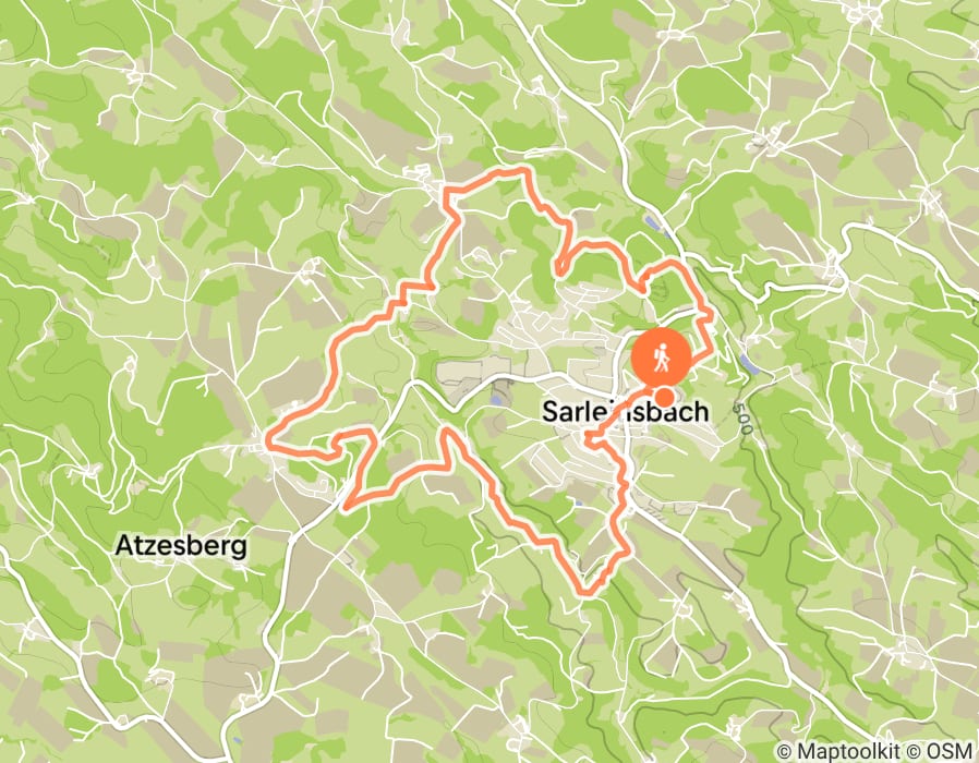 Karte der Tour