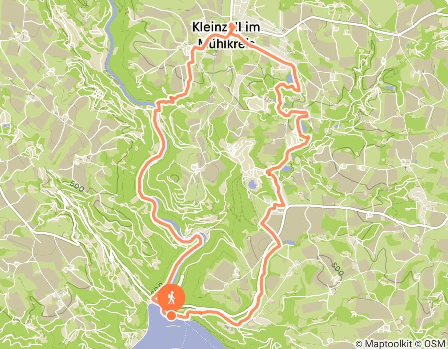 Karte der Tour