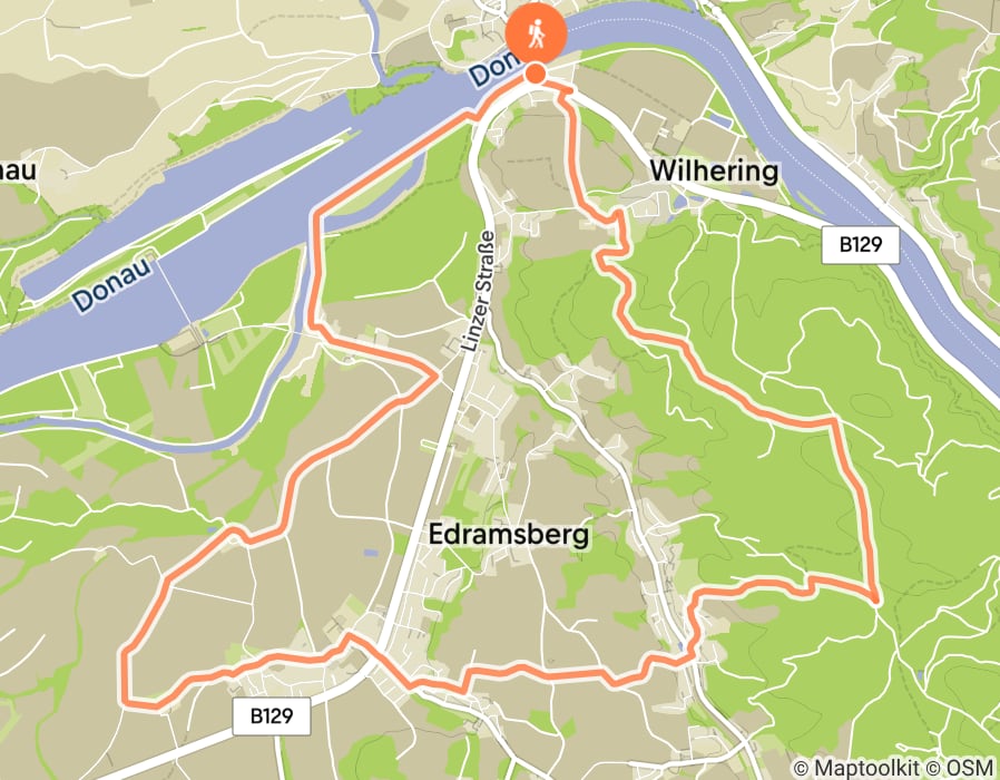 Karte der Tour