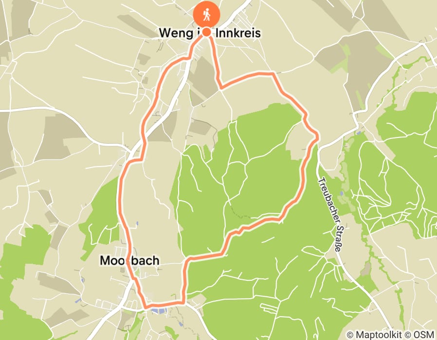 Karte der Tour