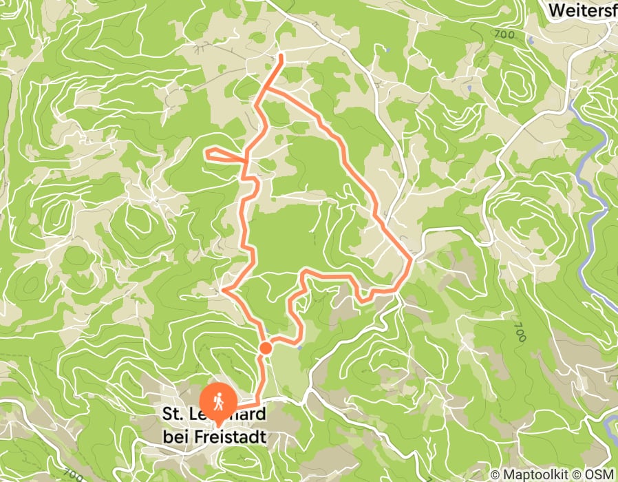 Karte der Tour
