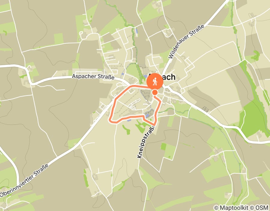 Karte der Tour