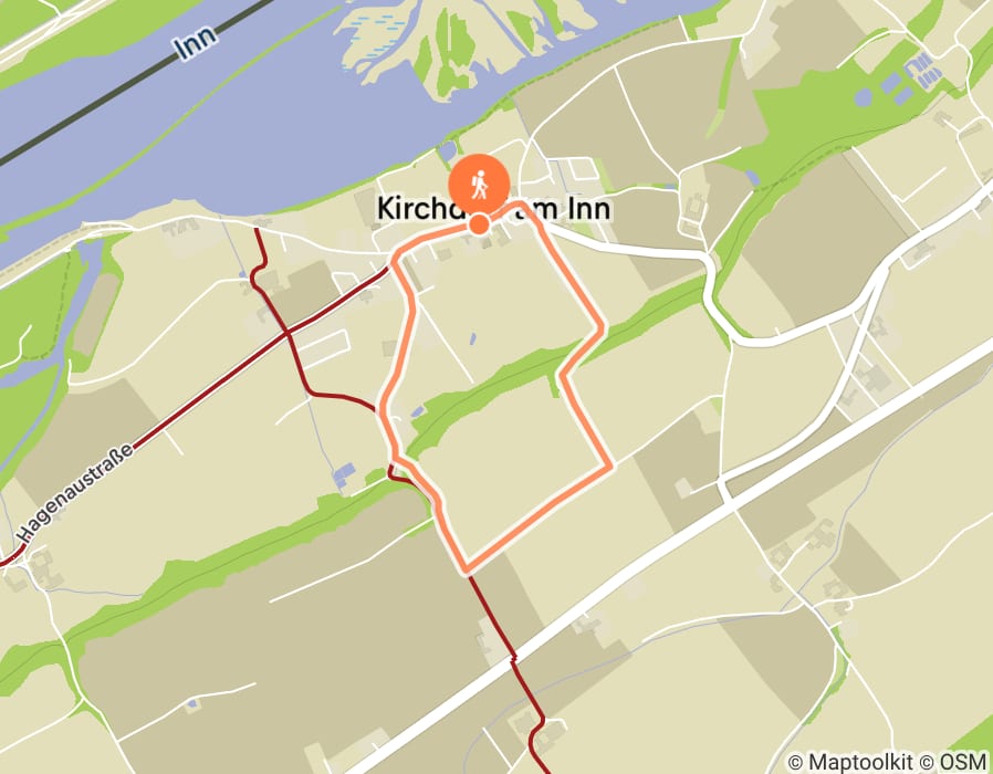 Karte der Tour