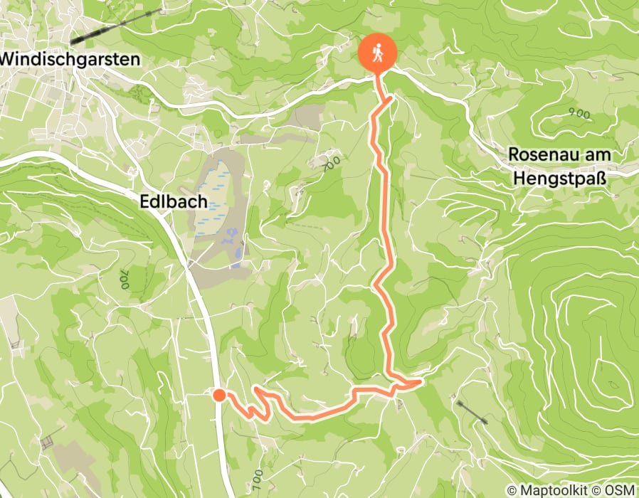 Karte der Tour