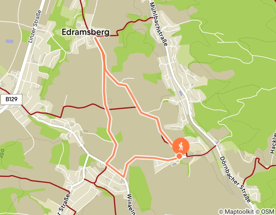 Karte der Tour