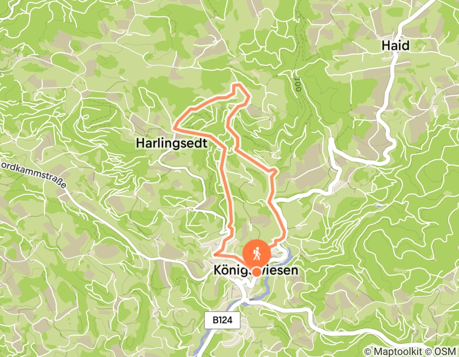 Karte der Tour