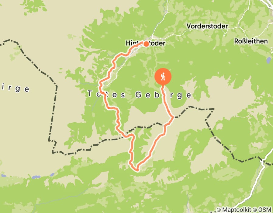 Karte der Tour