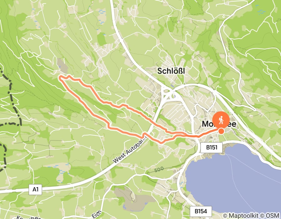 Karte der Tour