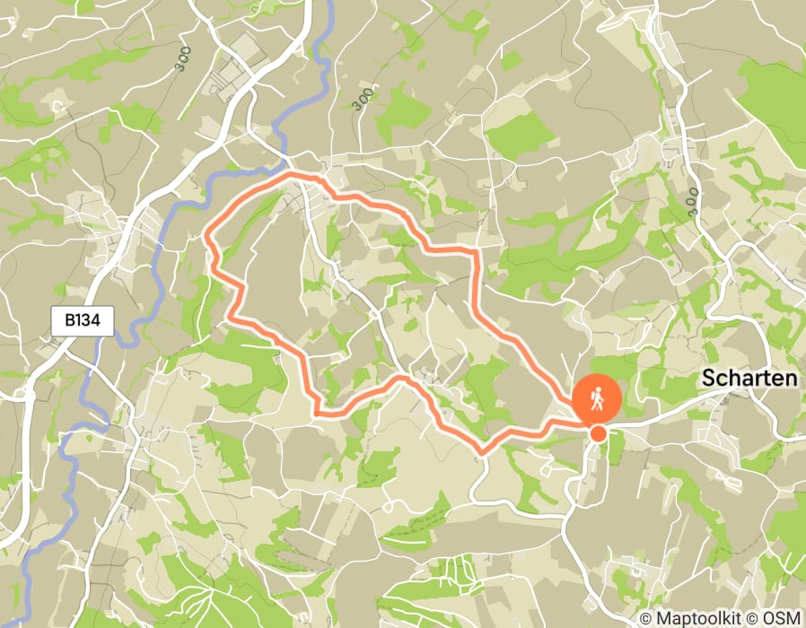 Karte der Tour