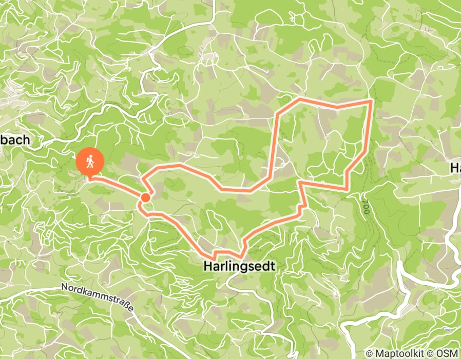 Karte der Tour