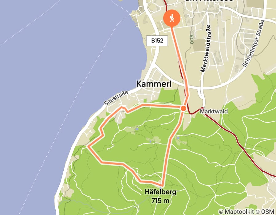 Karte der Tour