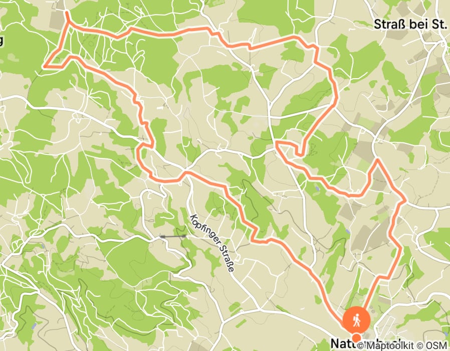 Karte der Tour