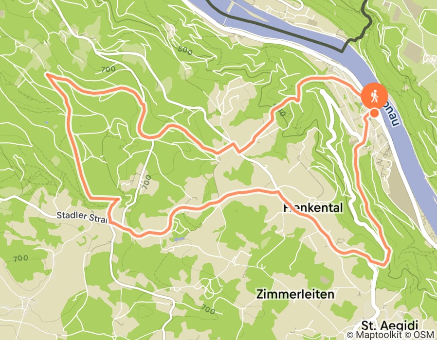 Karte der Tour