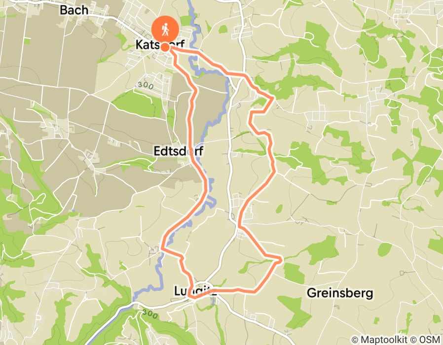 Karte der Tour