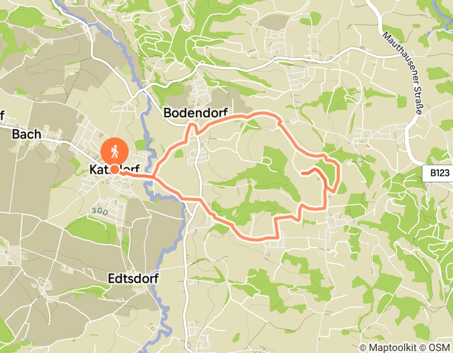 Karte der Tour