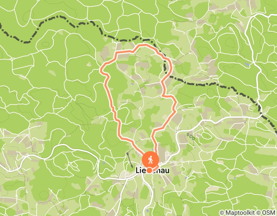 Karte der Tour