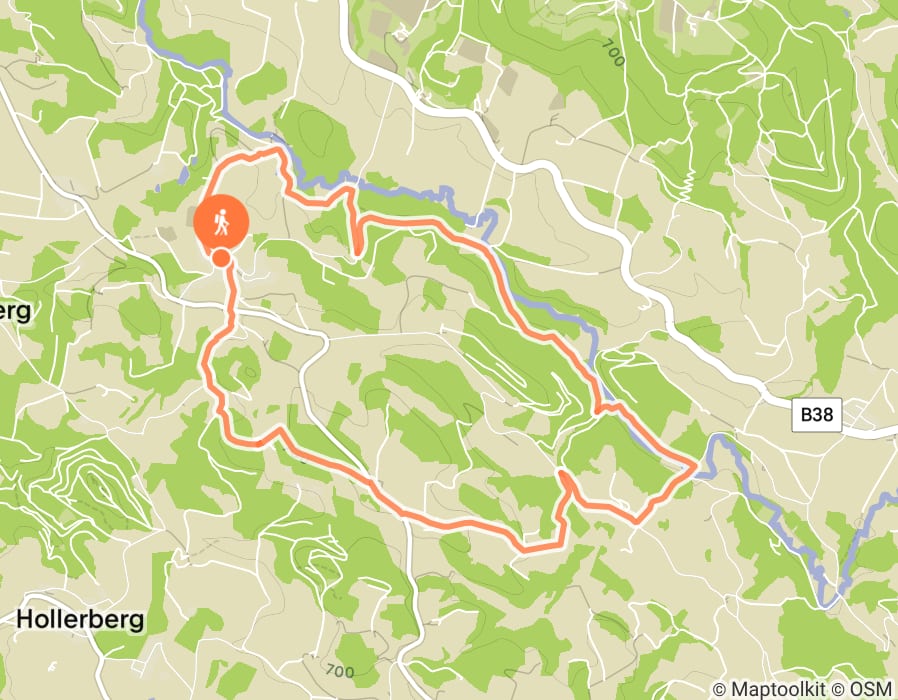 Karte der Tour