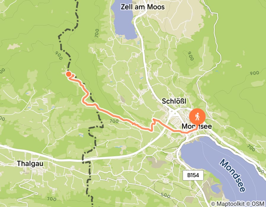 Karte der Tour