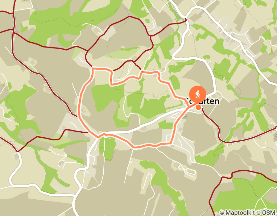 Karte der Tour
