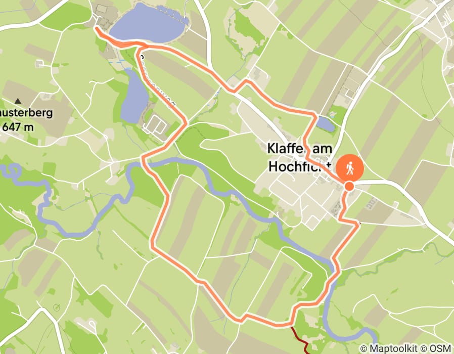 Karte der Tour