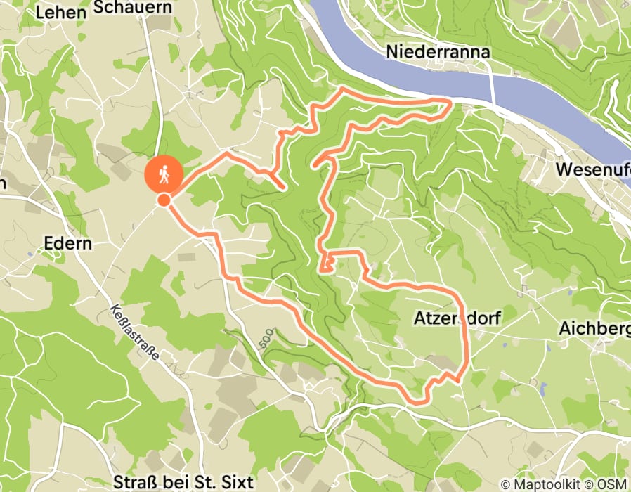 Karte der Tour
