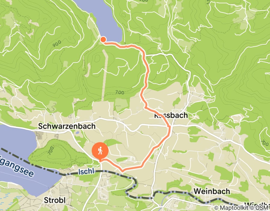Karte der Tour