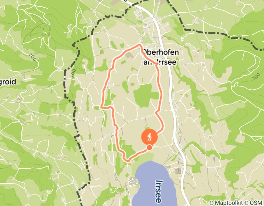 Karte der Tour