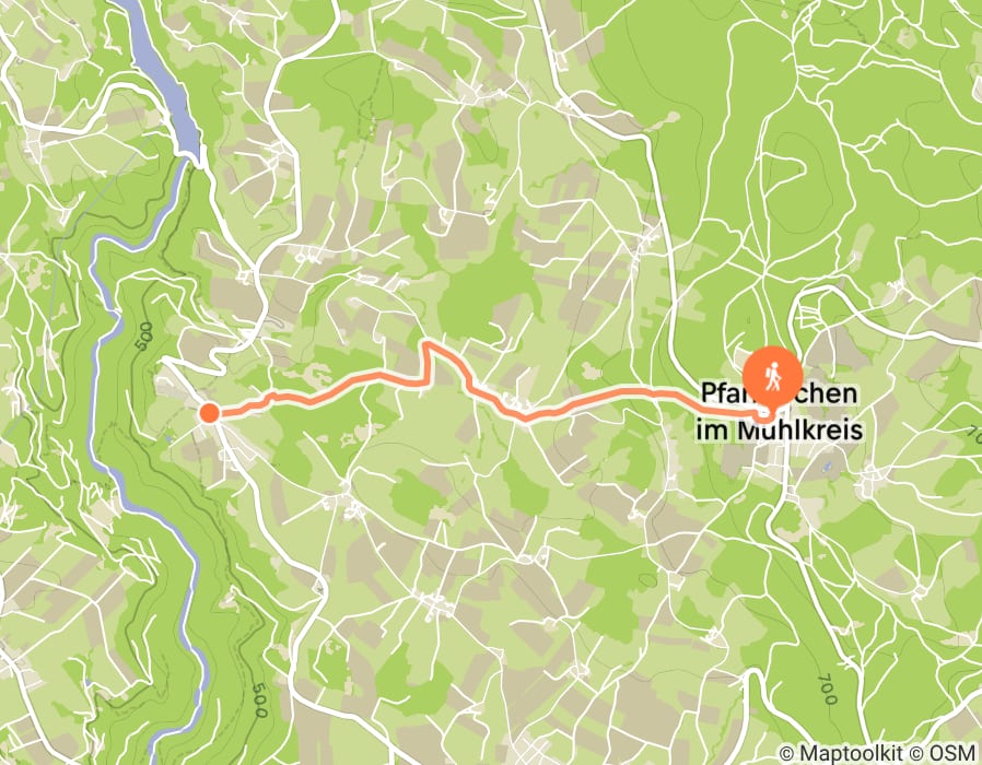 Karte der Tour