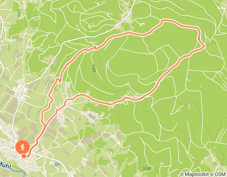 Karte der Tour